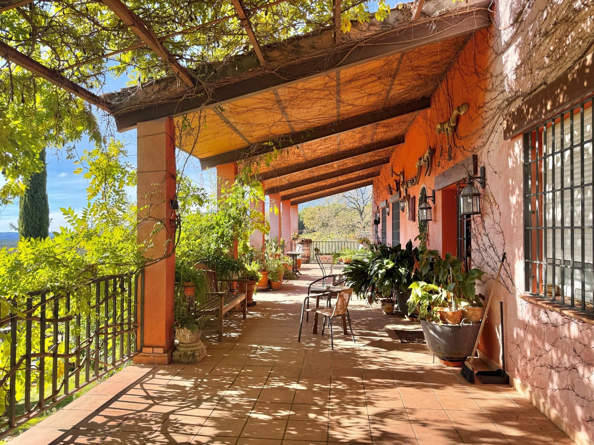 Terrace of Country house for sale in Piedralaves  with Private garden, Terrace and Storage room