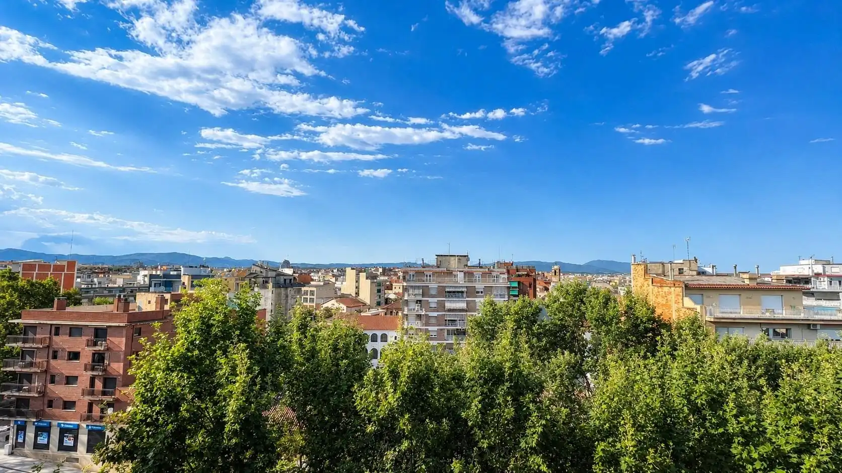 Vista exterior de Pis en venda en Mollet del Vallès amb Calefacció i Balcó