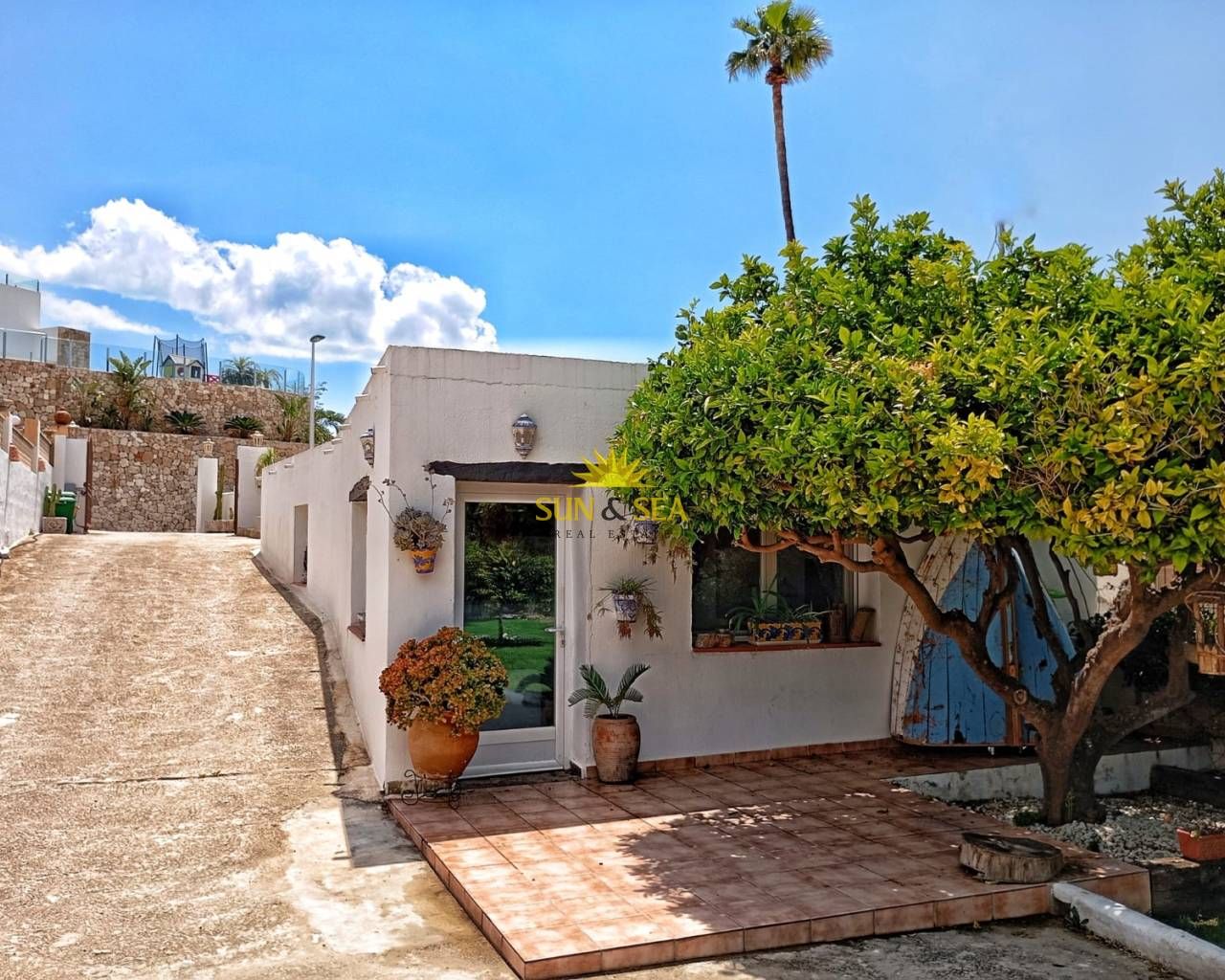 Exterior view of House or chalet to rent in Moraira  with Air Conditioner, Heating and Private garden