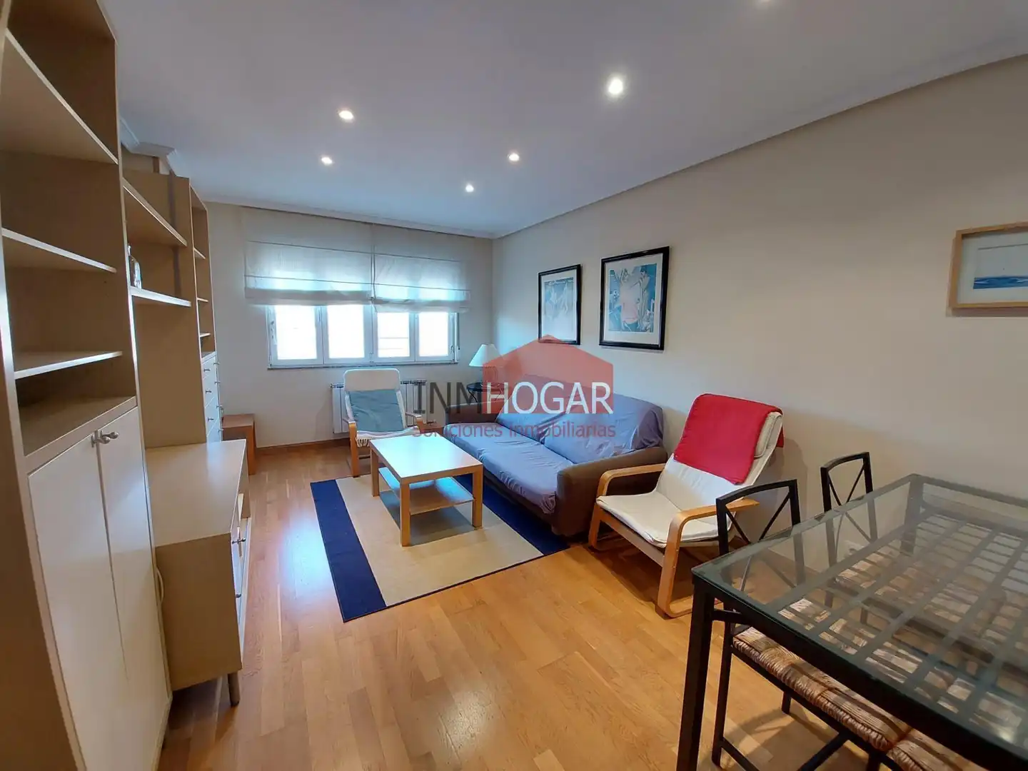 Living room of Flat for rent in Ávila  with Heating, Terrace and Furnished