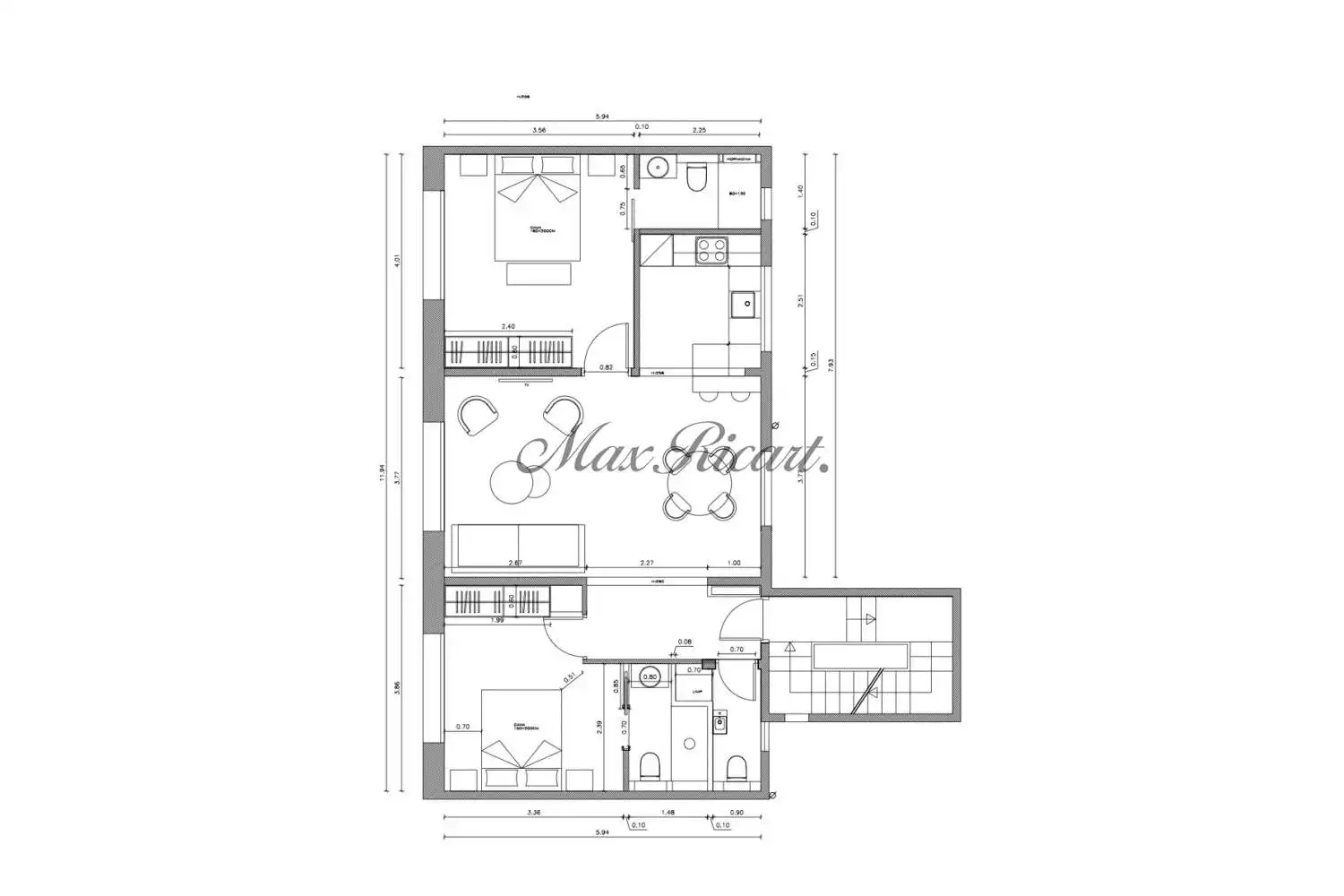 Wohnung zum Verkauf in N/A, Sants