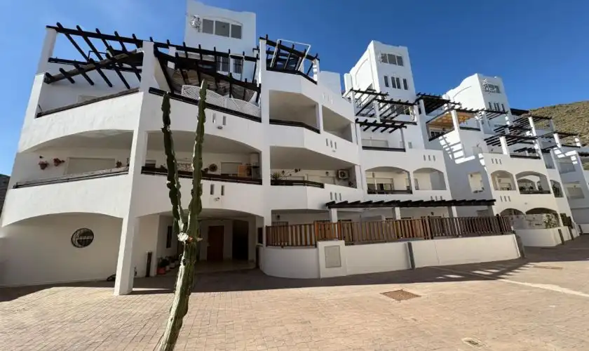 Exterior view of Flat for sale in Carboneras  with Air Conditioner, Terrace and Storage room
