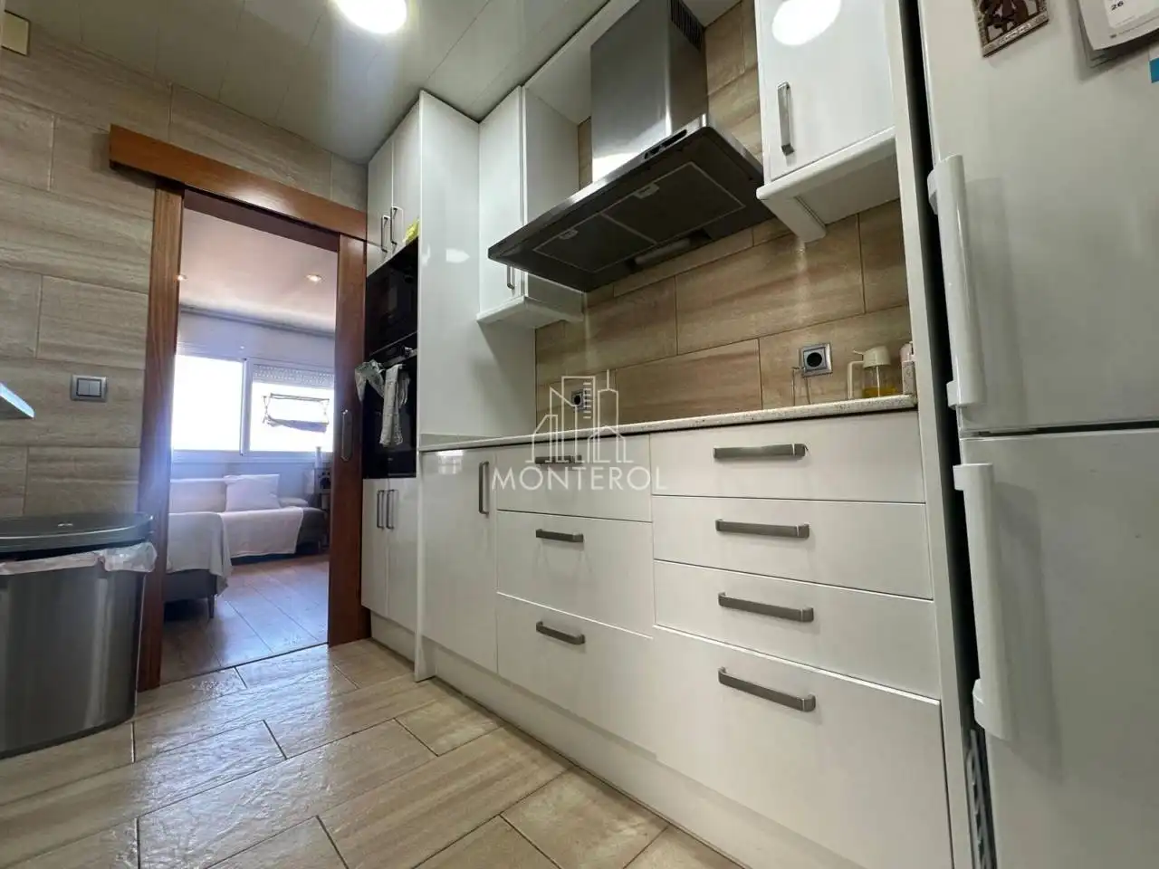 Cuina de Apartament en venda en Sabadell amb Aire condicionat i Terrassa
