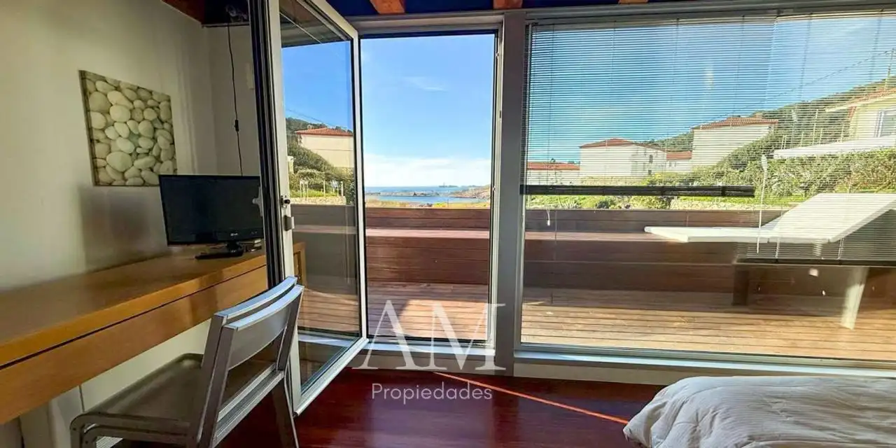 Balcony of Houses for sale in A Guarda    with Heating, Private garden and Terrace