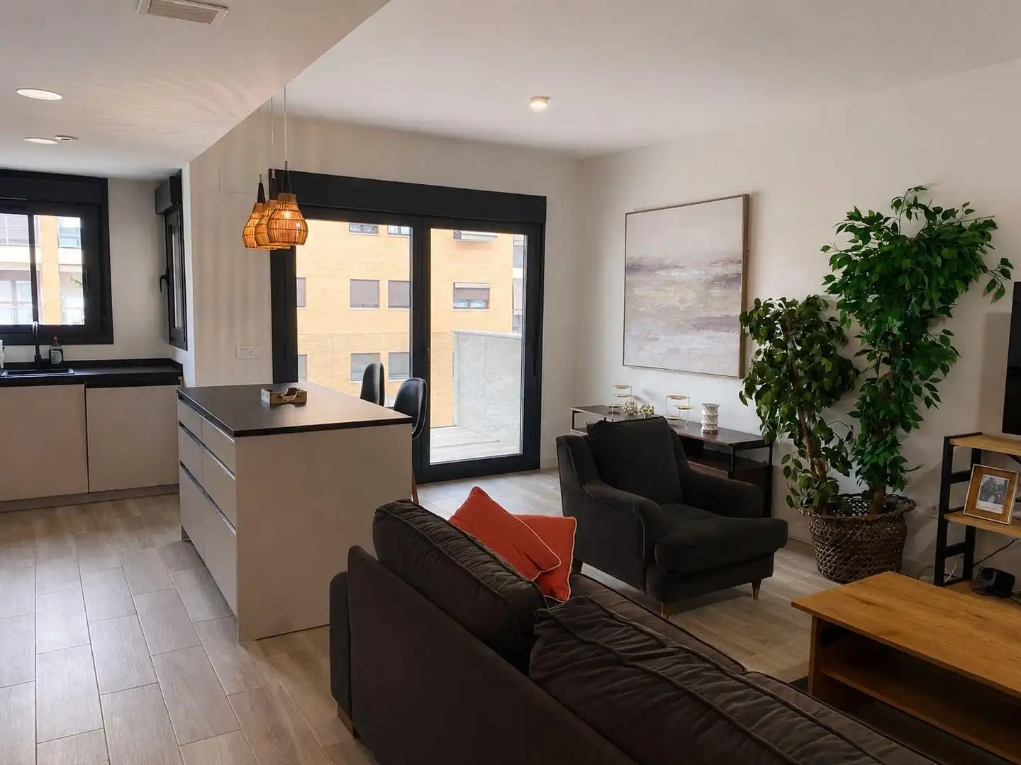 Living room of Flat for rent in Córdoba  with Heating, Terrace and Storage room