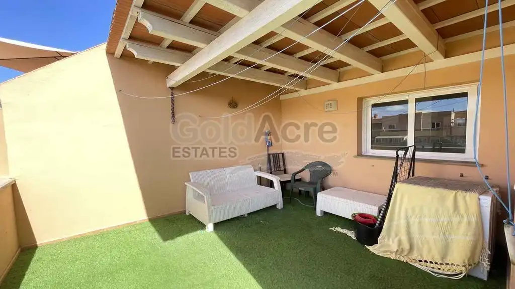 Terraza de Apartamento en venta en La Oliva