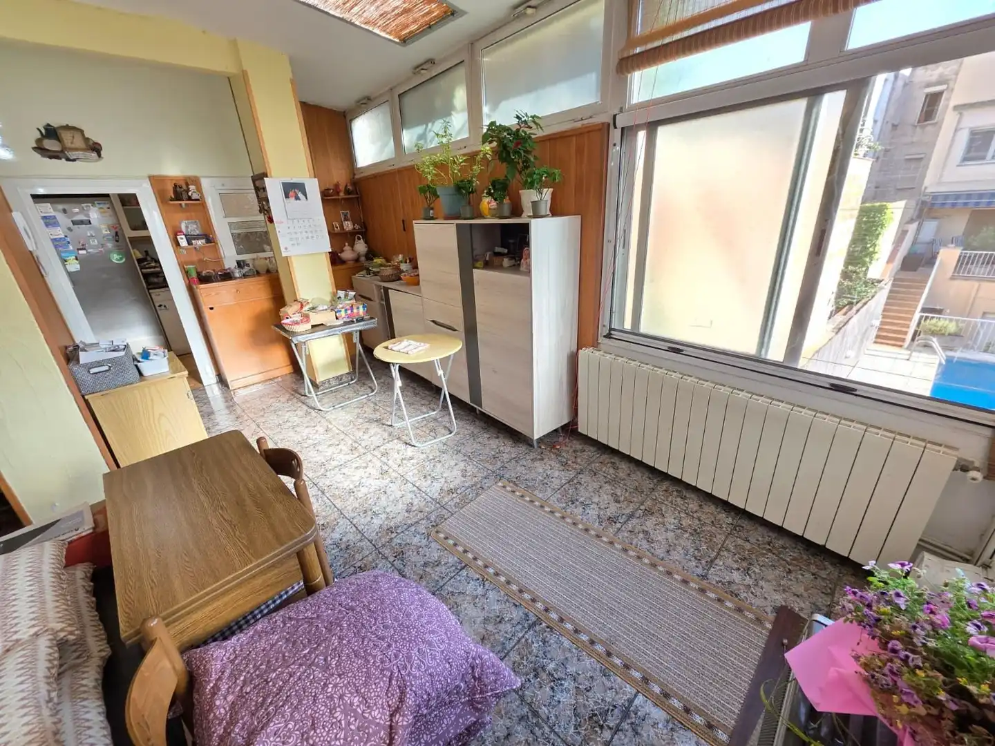 Cocina de Planta baja en venta en Igualada con Calefacción, Terraza y Trastero