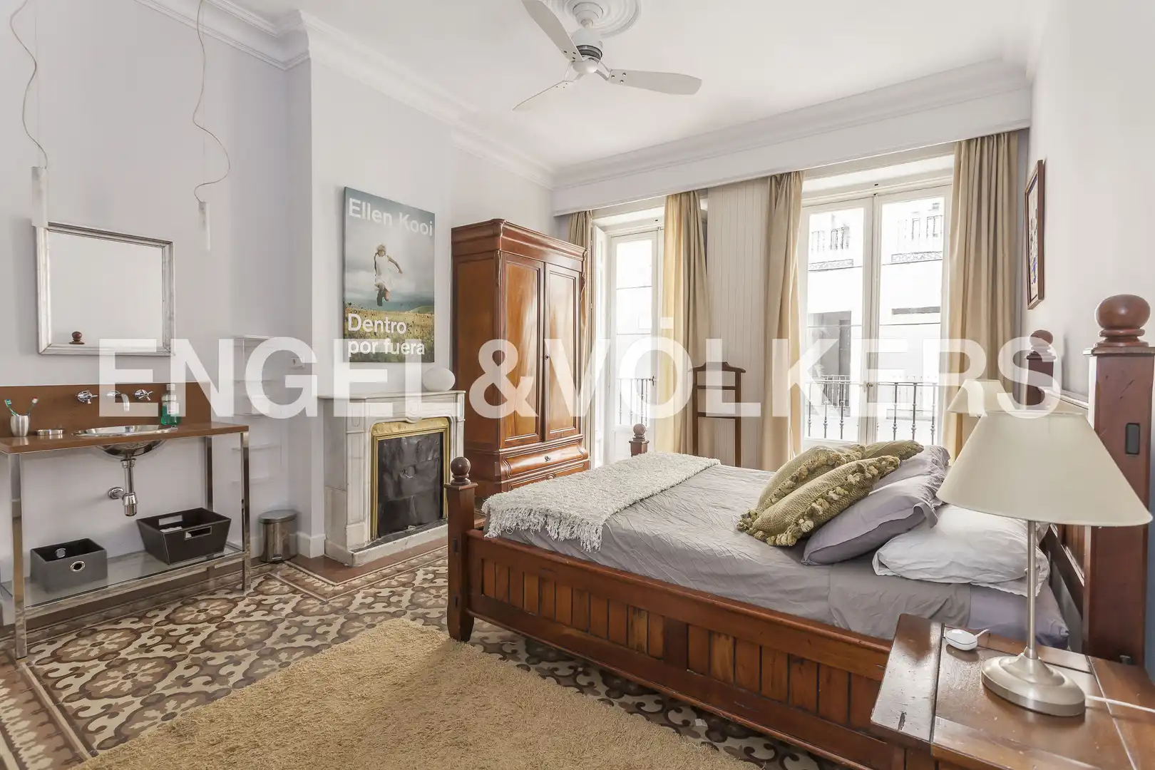 Habitación de Piso de alquiler en Madrid con Aire acondicionado, Calefacción y Parquet
