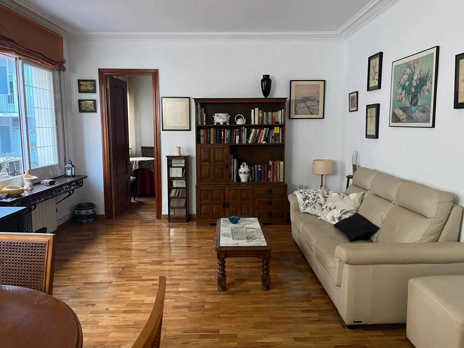Living room of Flat for rent in  Barcelona Capital  with Furnished, Oven and Washing machine