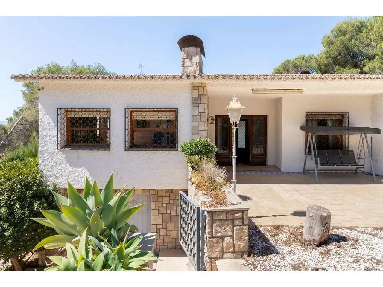 Vista exterior de Casa o chalet en venta en Godelleta con Aire acondicionado, Calefacción y Jardín privado