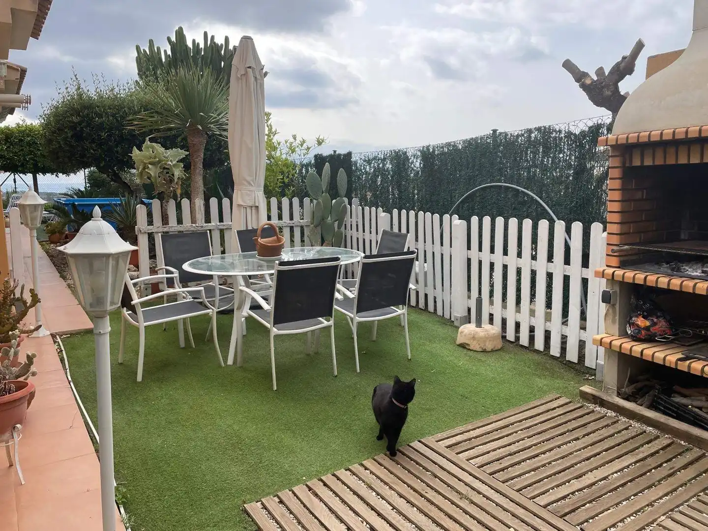 Terraza de Casa o chalet en venta en Polop con Jardín privado y Piscina comunitaria
