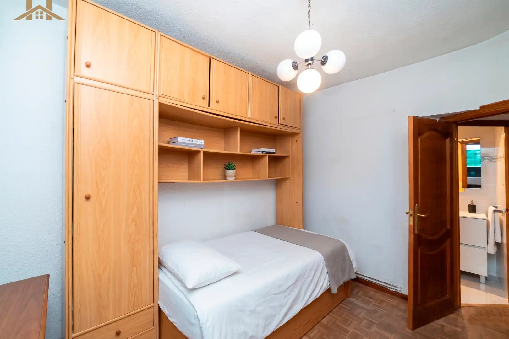 Schlafzimmer von Wohnung zum Verkauf in Leganés mit Terrasse