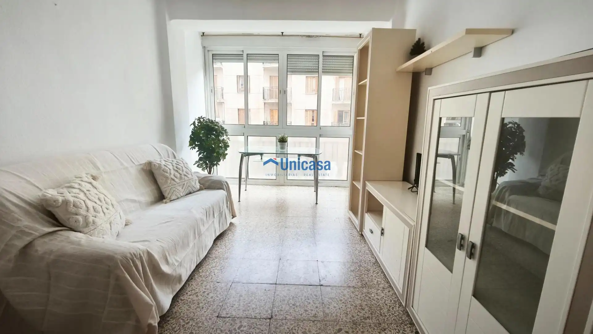 Sala de estar de Piso en venta en Málaga con Amueblado