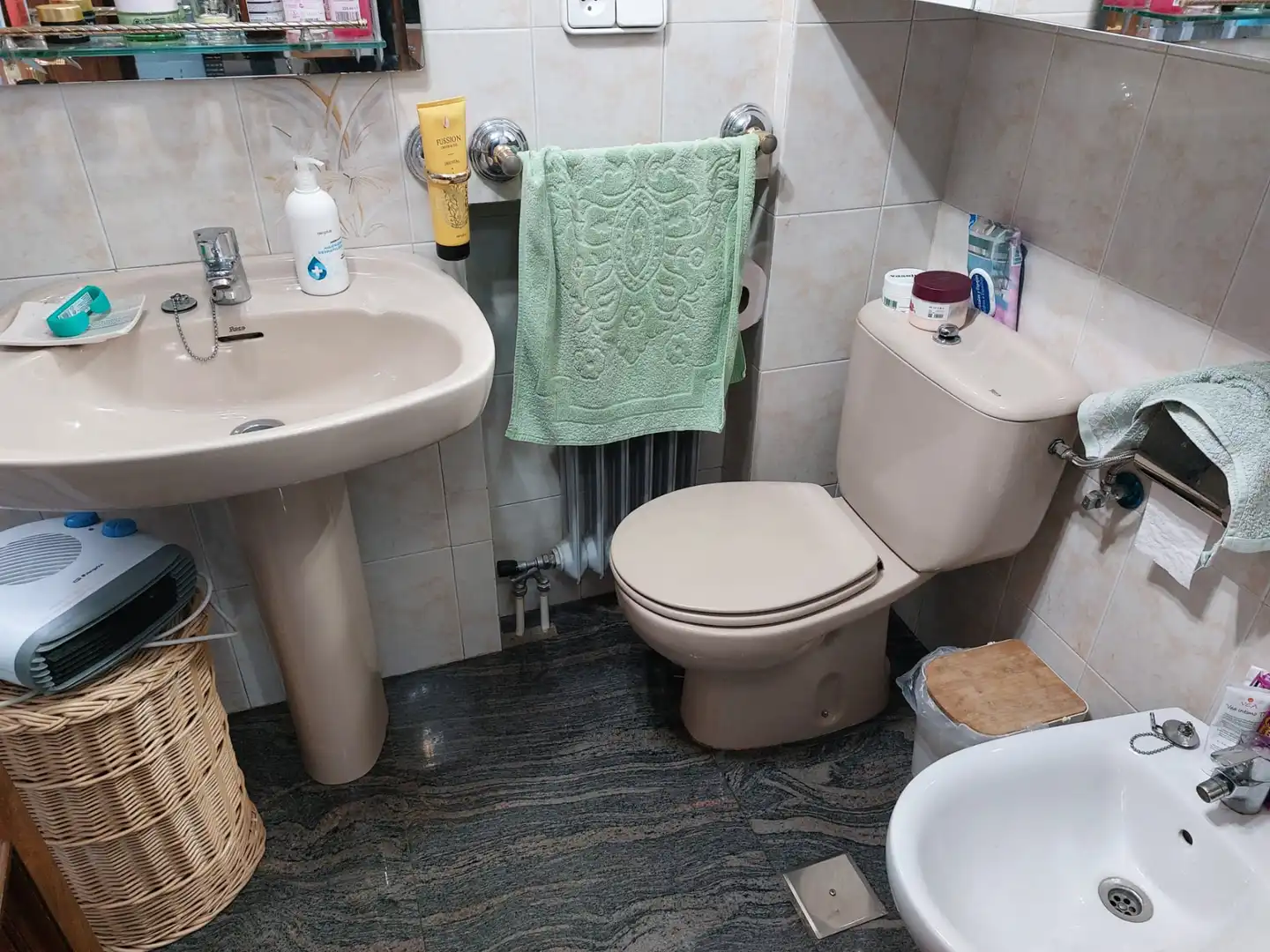Baño de Dúplex en venta en Salamanca con Calefacción, Parquet y Terraza