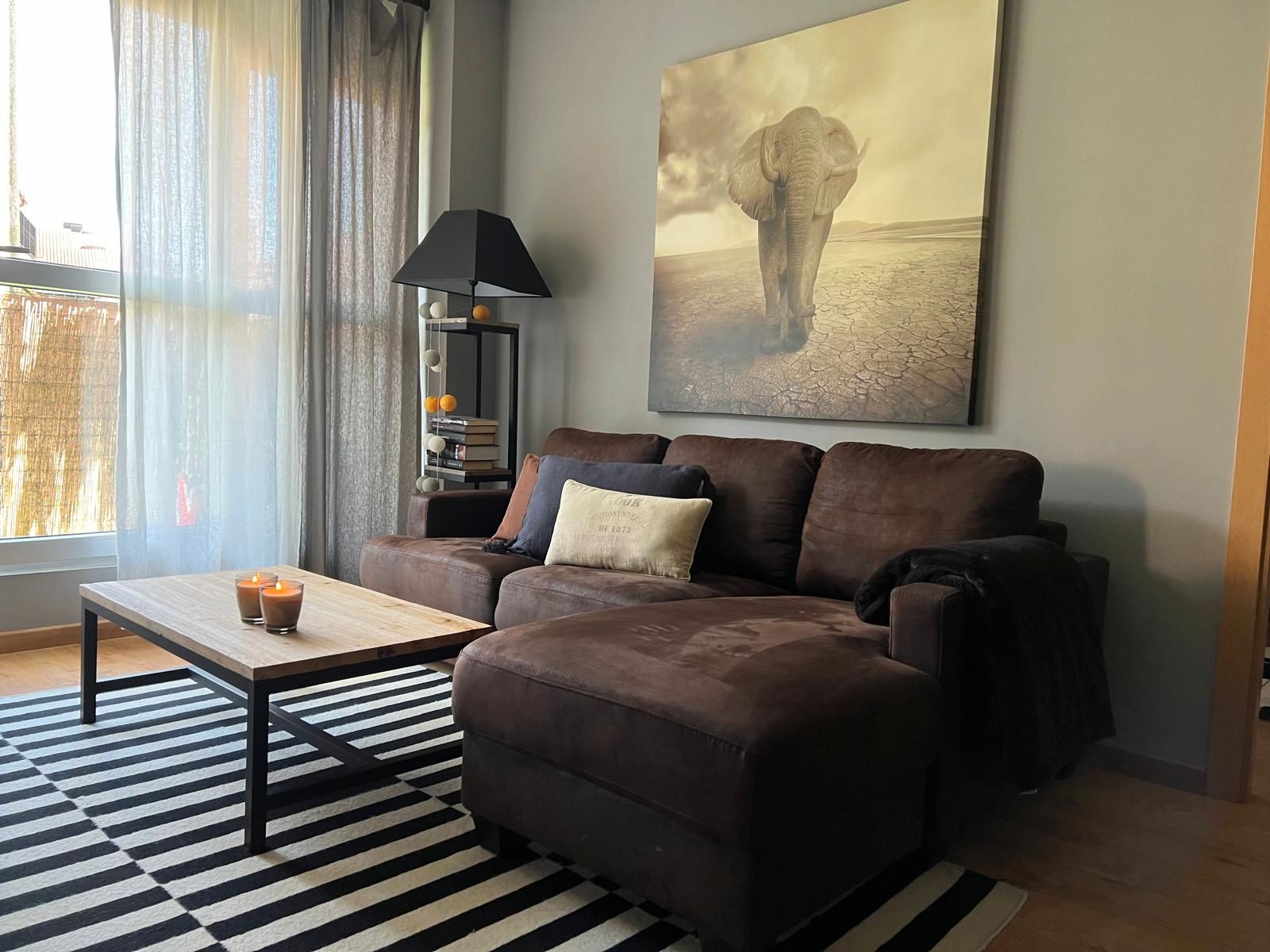 Sala d'estar de Pis en venda en Voto amb Calefacció, Jardí privat i Terrassa