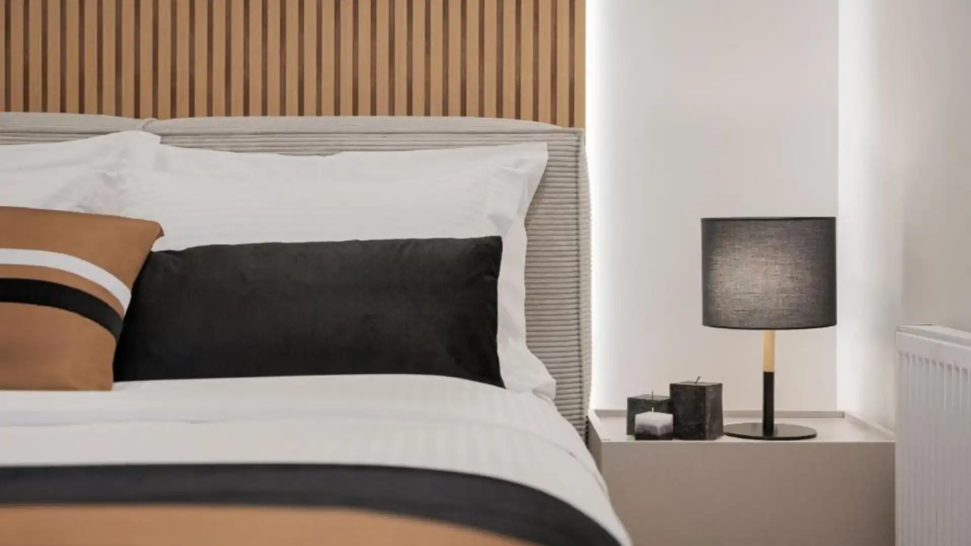 Dormitori de Apartament de lloguer en San Fernando amb Aire condicionat, Moblat i TV