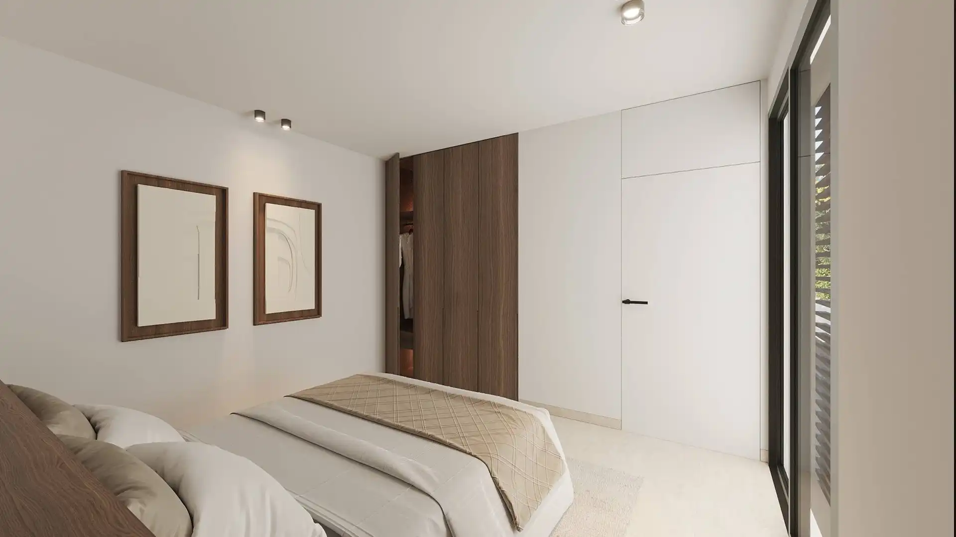 Habitación de Planta baja en venta en Estepona con Aire acondicionado, Calefacción y Jardín privado