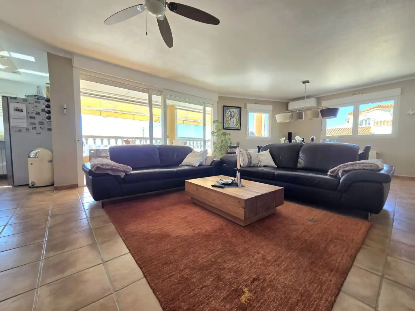 Sala de estar de Casa o chalet en venta en Águilas con Aire acondicionado, Terraza y Piscina