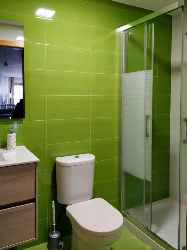 Bathroom of Flat for rent in Malpica de Bergantiños  with Heating, Oven and Washing machine