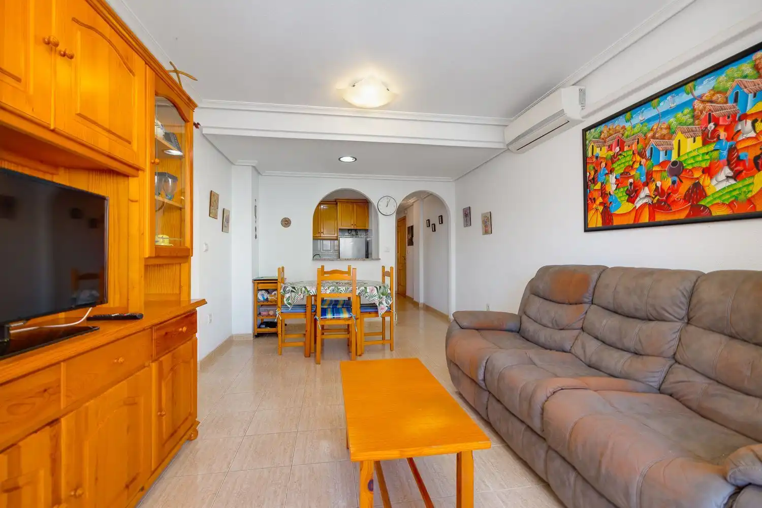 Sala de estar de Piso en venta en Torrevieja con Terraza y Amueblado
