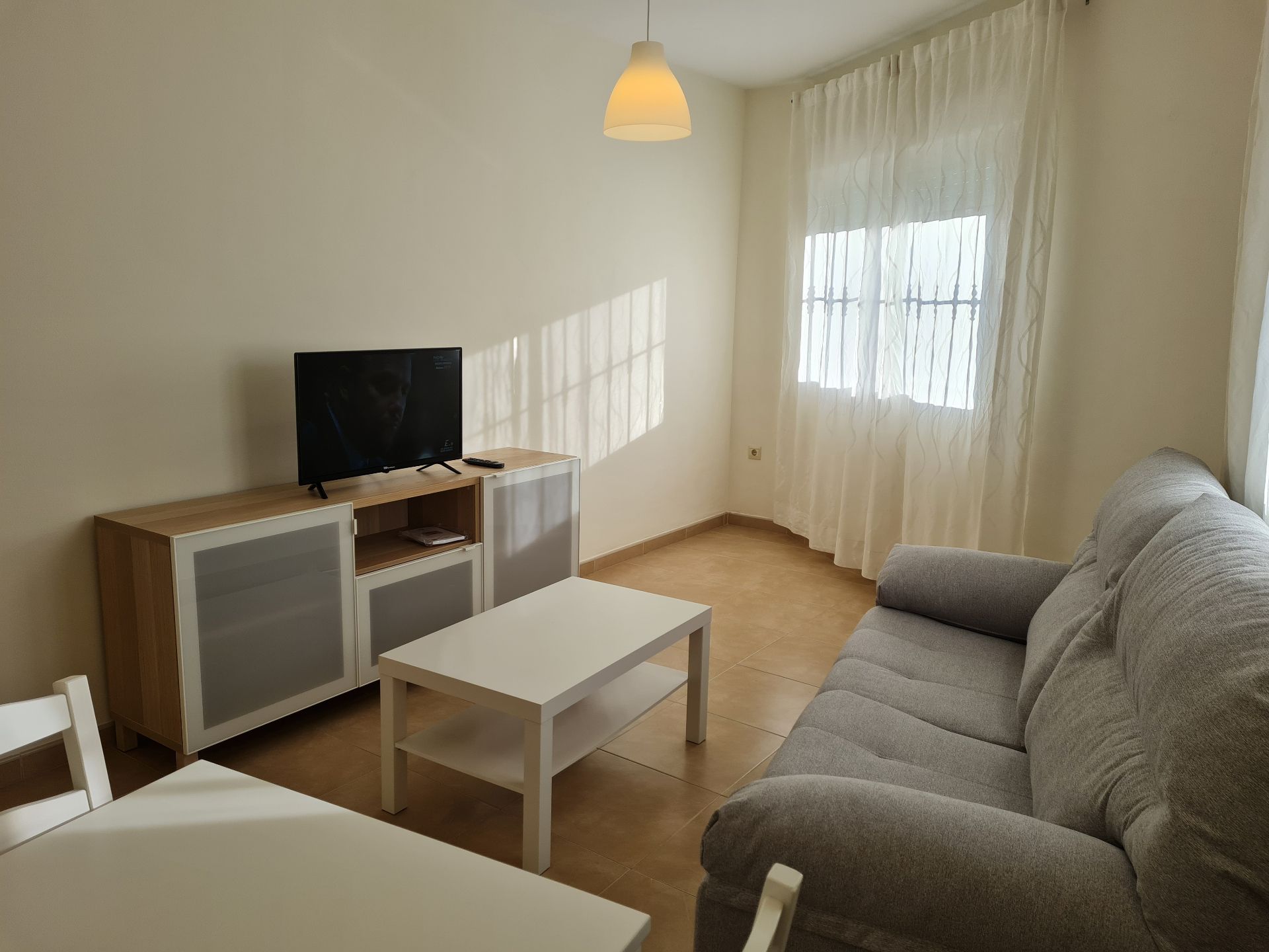 Living room of Flat to rent in Málaga Capital  with Air Conditioner, Furnished and Washing machine