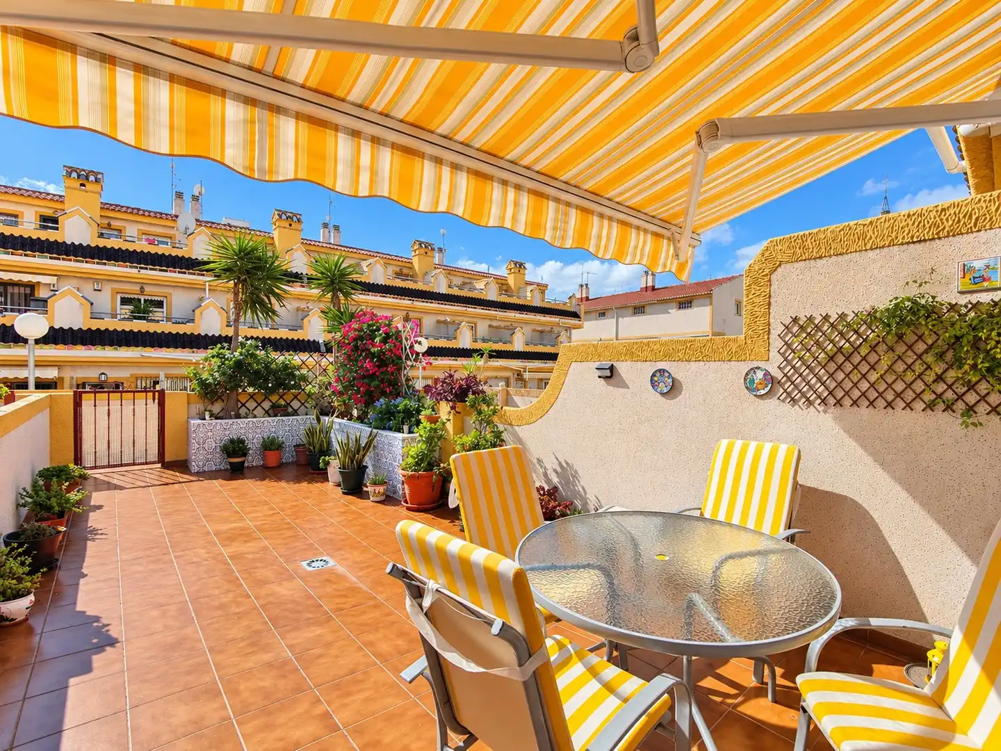 Terrassa de Casa adosada en venda en Orihuela Costa