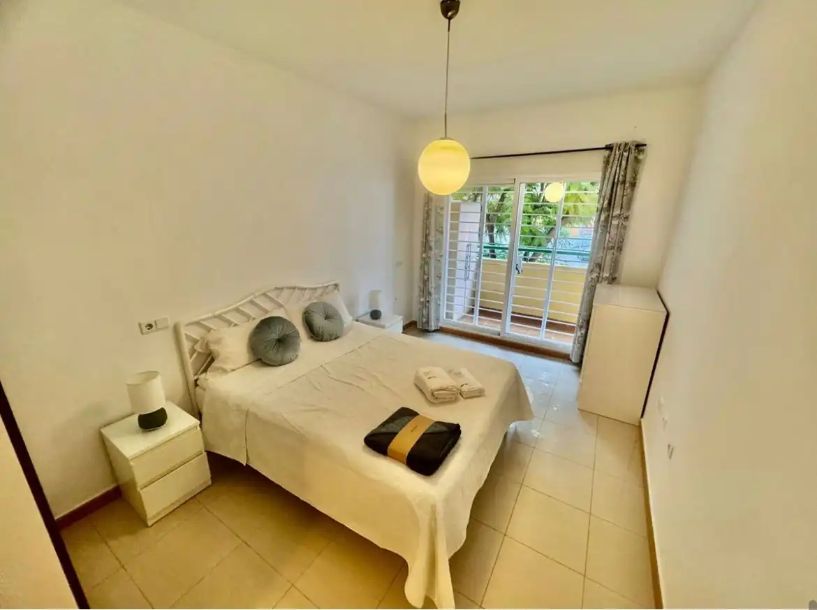 Bedroom of Flat for sale in Fuengirola  with Air Conditioner, Terrace and Furnished