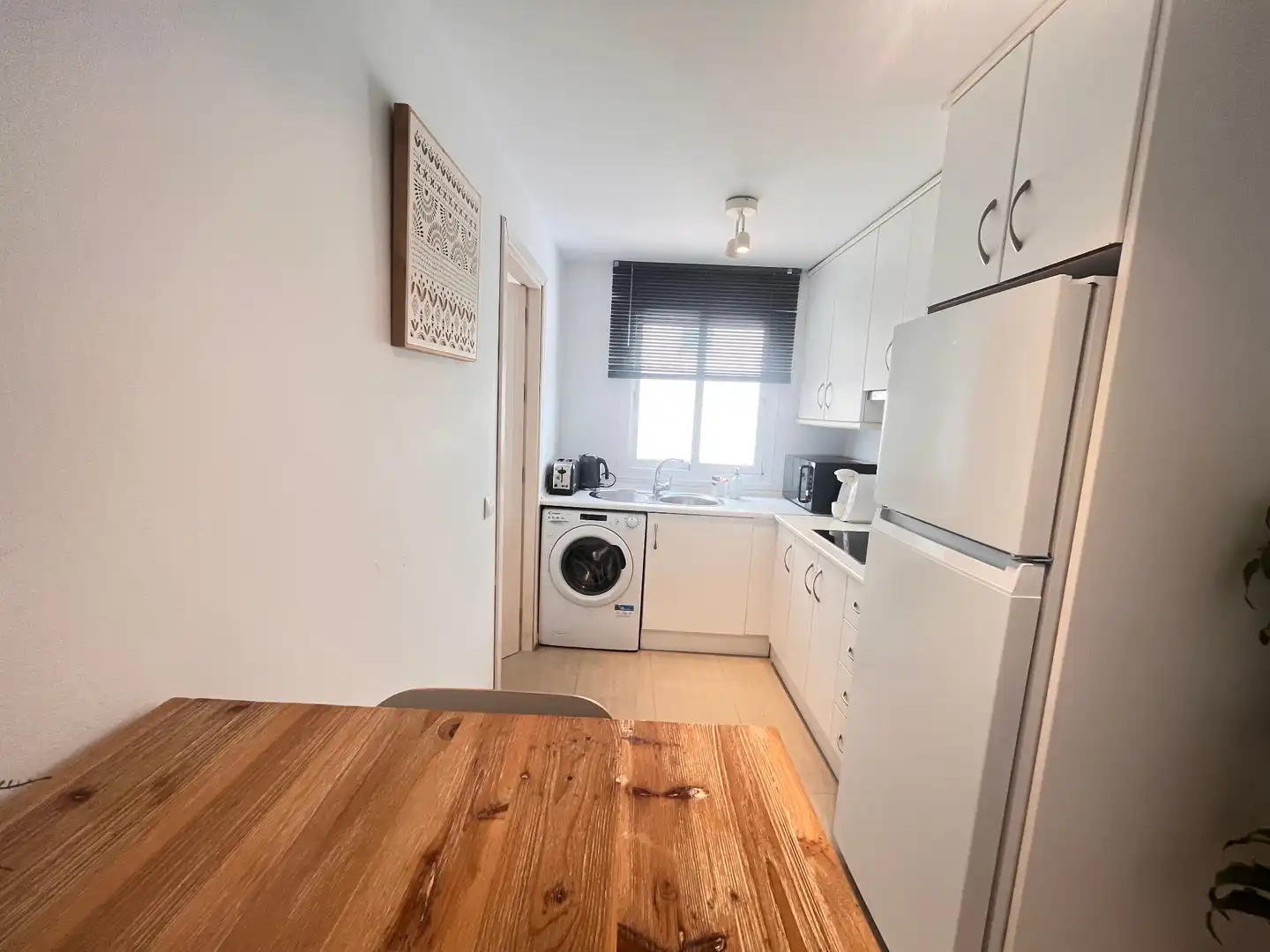 Kitchen of Study for rent in Marbella  with Air Conditioner, Furnished and Oven