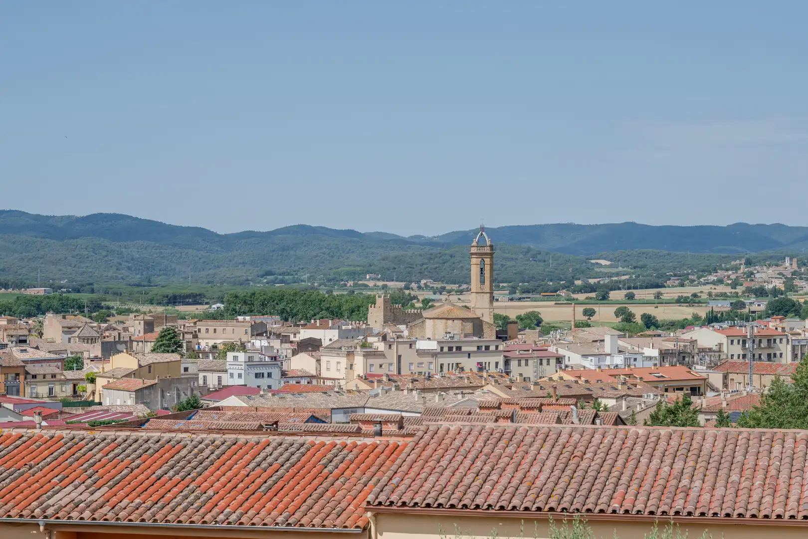 Vista exterior de Casa o chalet en venta en La Bisbal d'Empordà con Calefacción, Jardín privado y Terraza