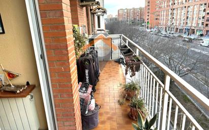 Balcony of Flat for sale in Sabadell  with Air Conditioner, Heating and Parquet flooring