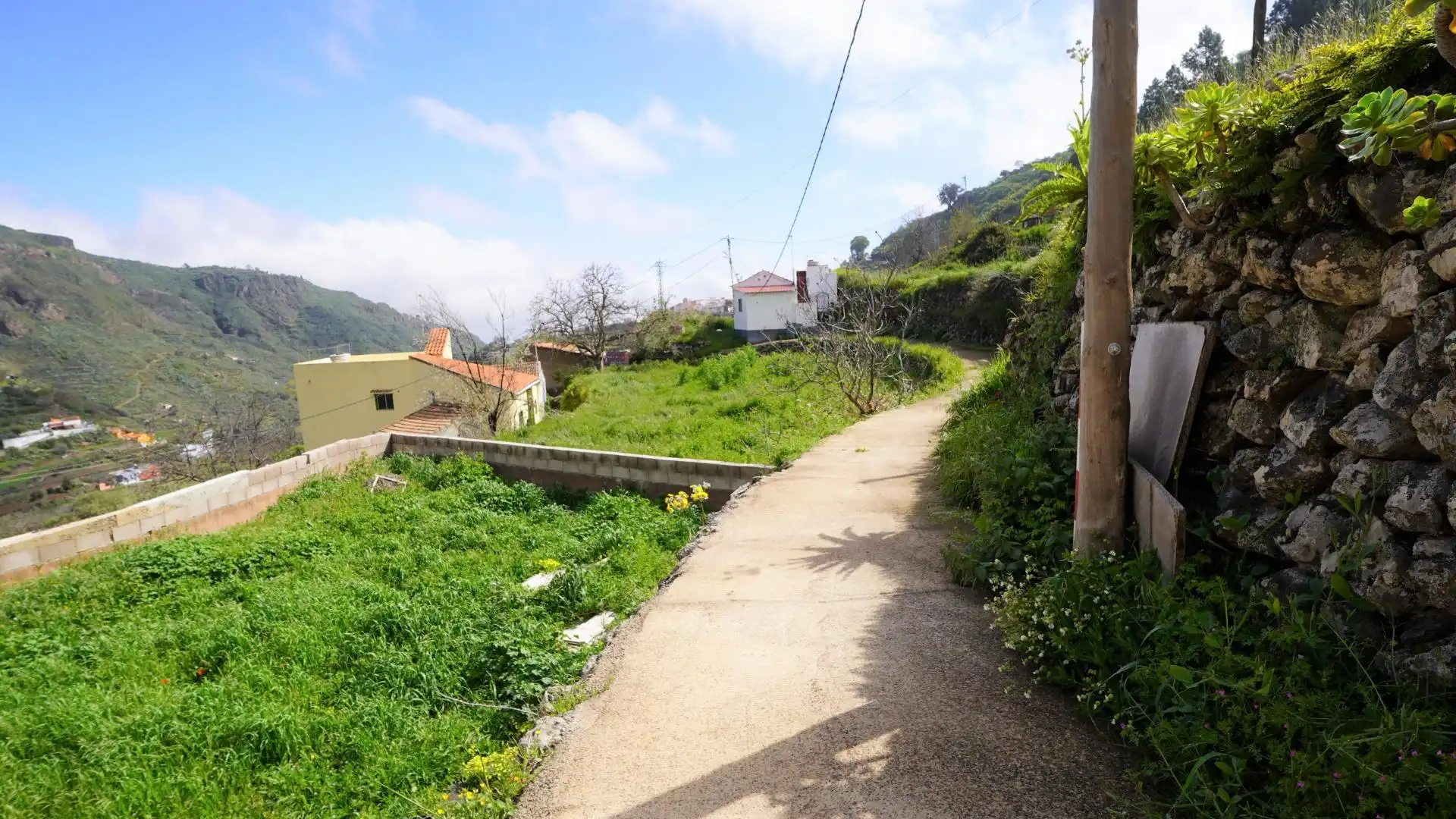 Vista exterior de Casa o xalet en venda en Vega de San Mateo amb Moblat