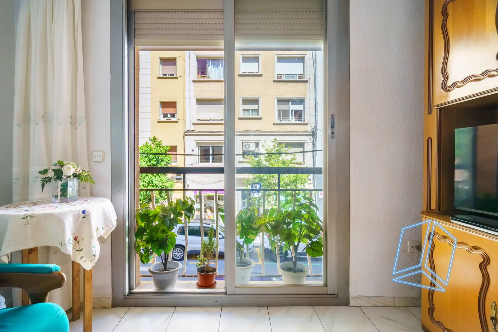 Terraza de Piso en venta en Barcelona con Balcón