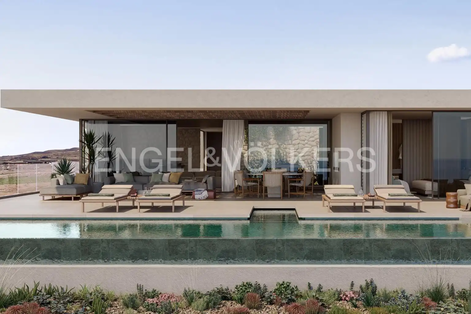 Terraza de Casa o chalet en venta en Adeje con Aire acondicionado, Terraza y Piscina
