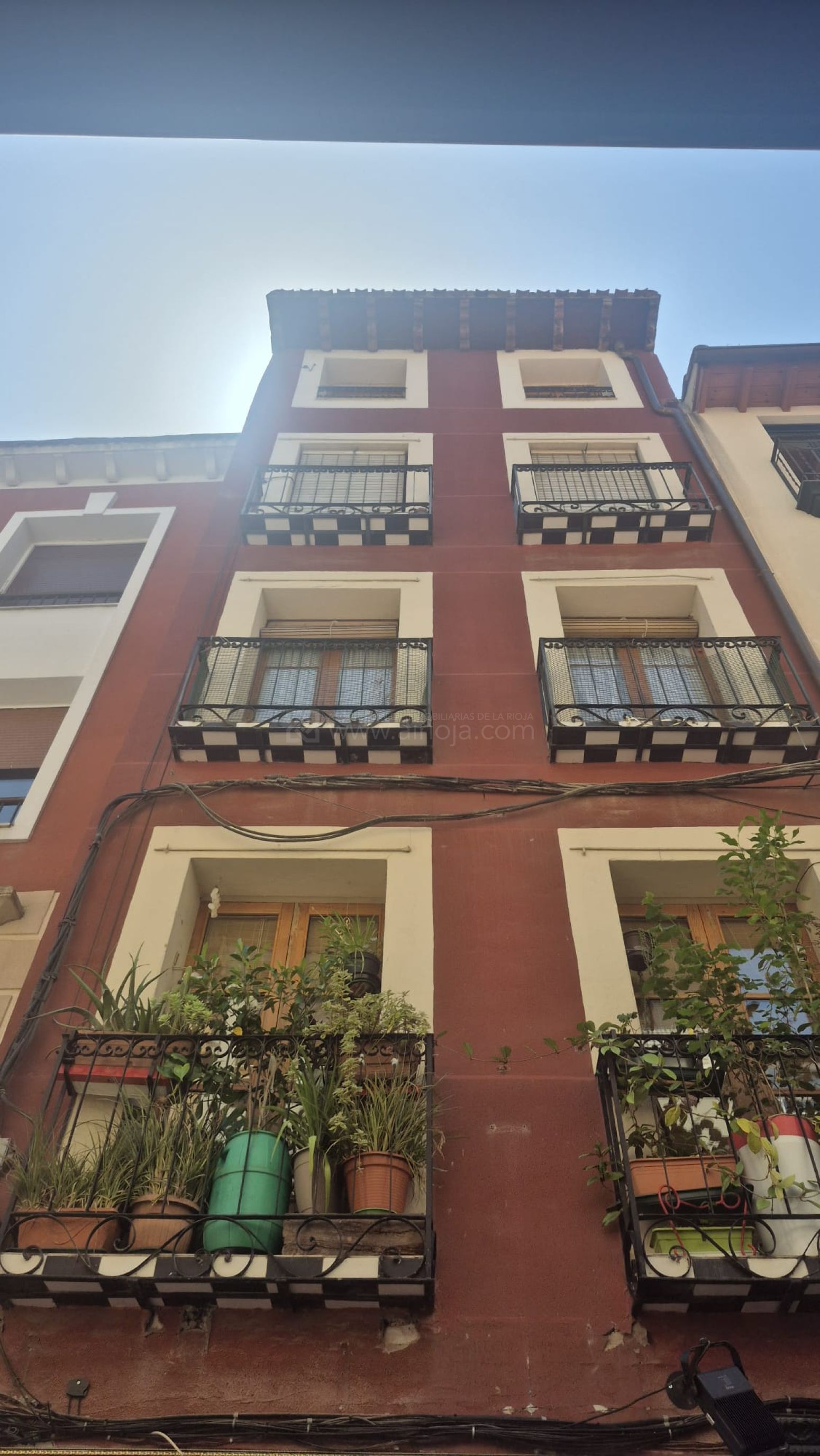 Exterior view of Flat for sale in  Logroño  with Heating, Terrace and Balcony