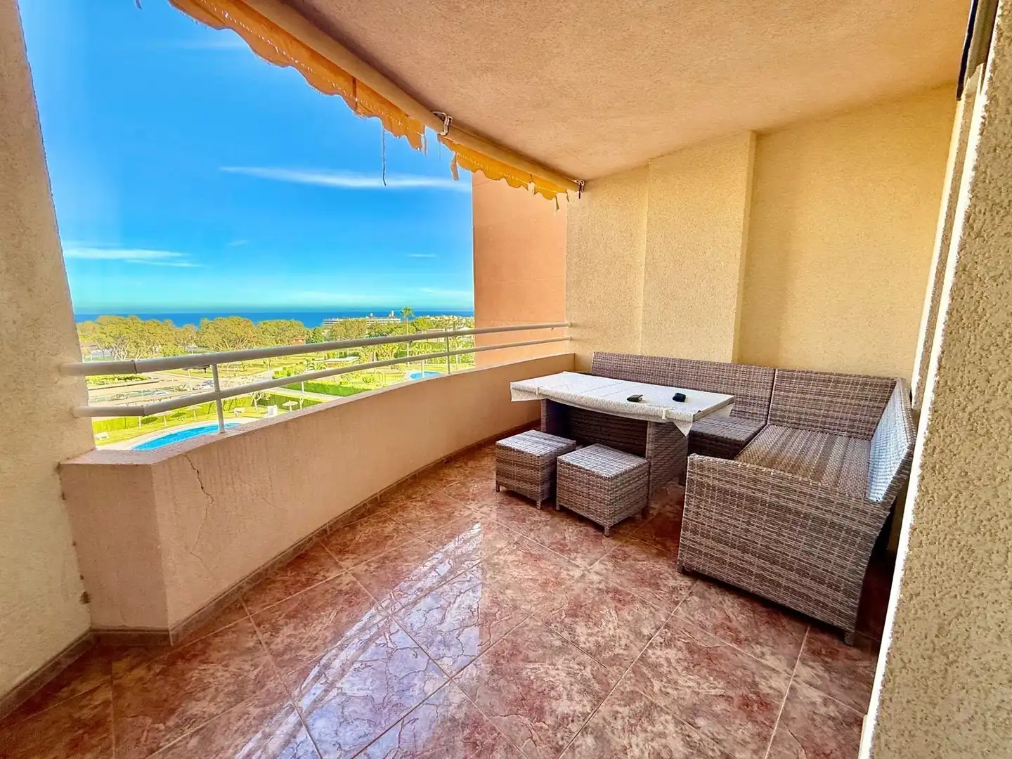 Terrace of Flat for rent in Orihuela  with Air Conditioner, Heating and Terrace