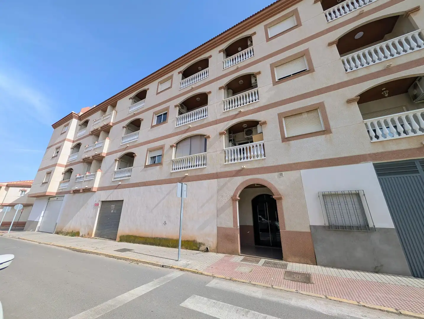 Exterior view of Flat for sale in El Ejido  with Air Conditioner and Balcony