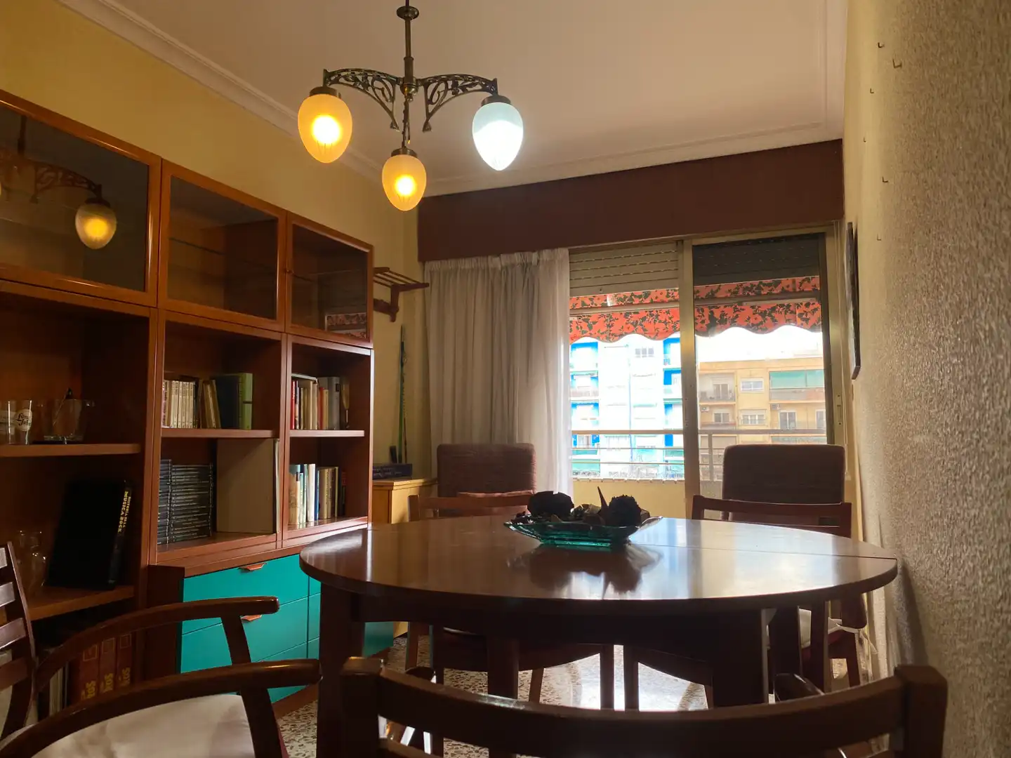 Comedor de Piso en venta en Alicante / Alacant con Aire acondicionado, Amueblado y Balcón