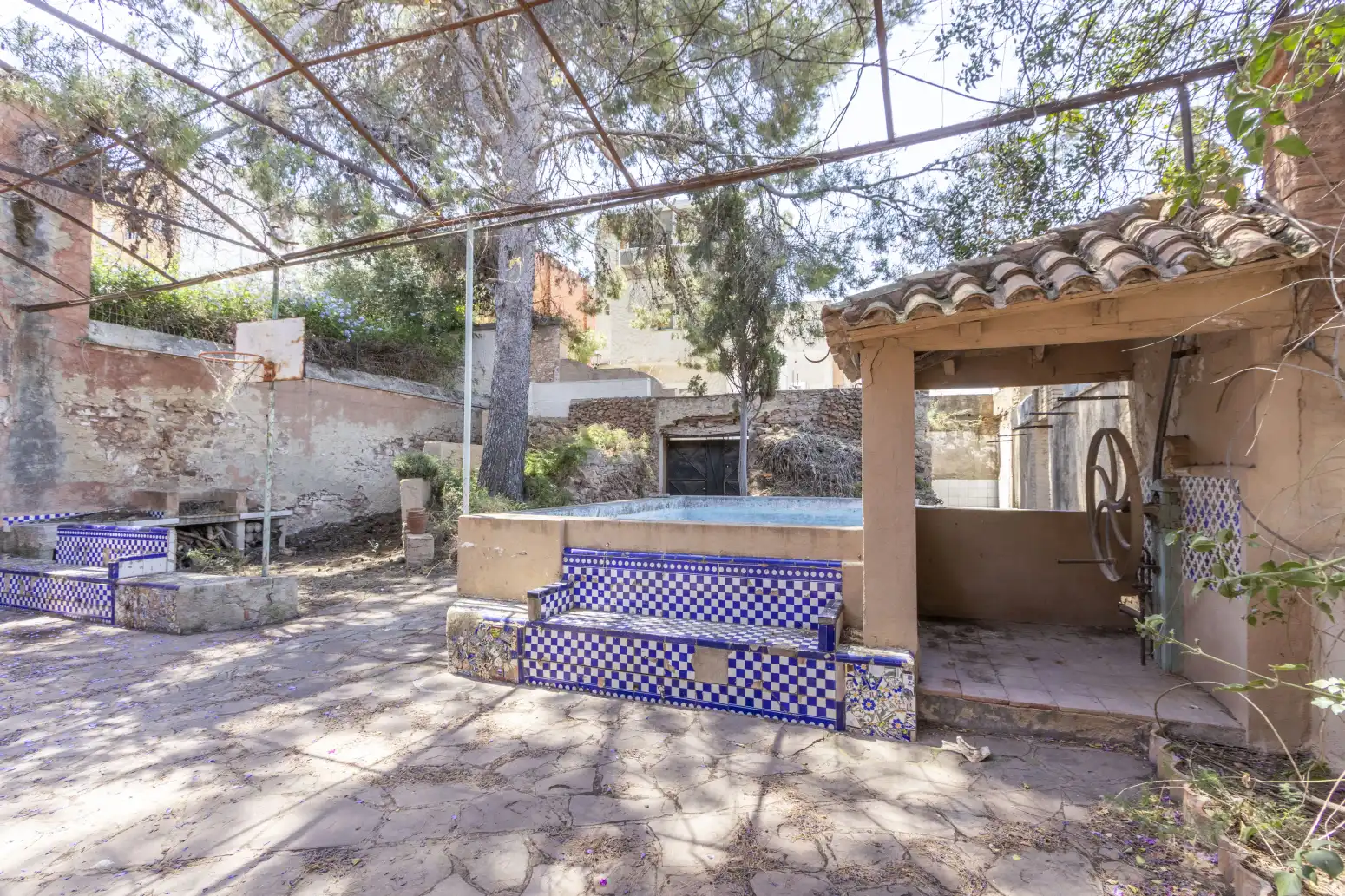 Terrassa de Casa adosada en venda en Náquera amb Jardí privat i Piscina