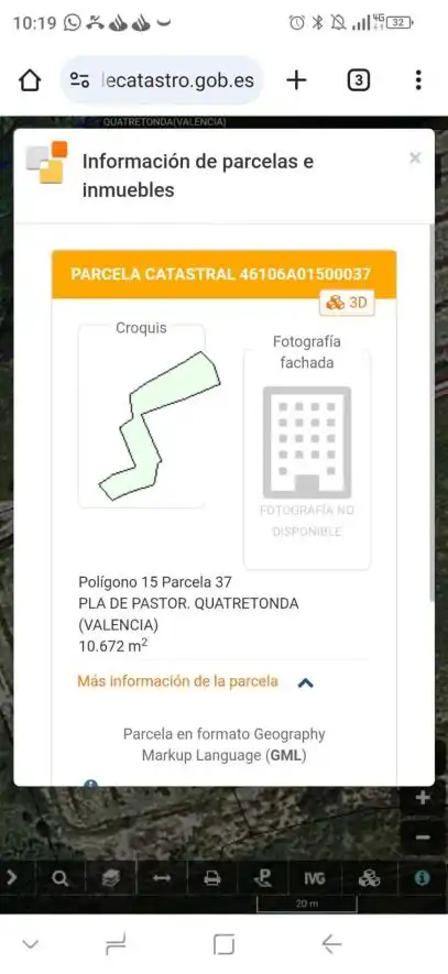 Terreny rústic en venda a Quatretonda, imagen 4