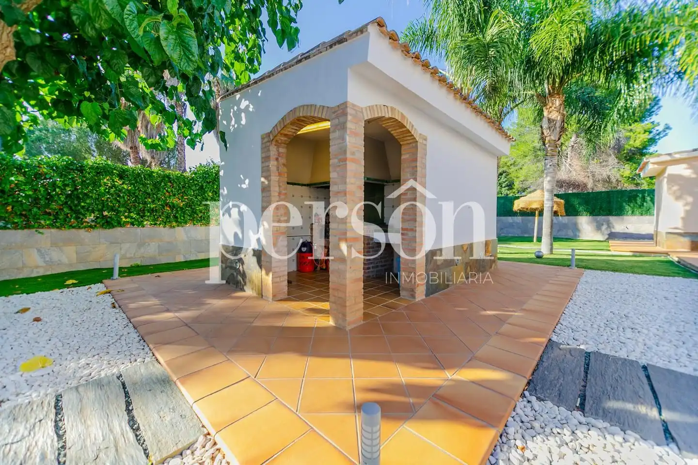 Garden of Houses for rent in Bétera  with Air Conditioner, Private garden and Terrace