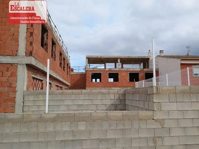 Vista exterior de Casa adosada en venta en Castalla