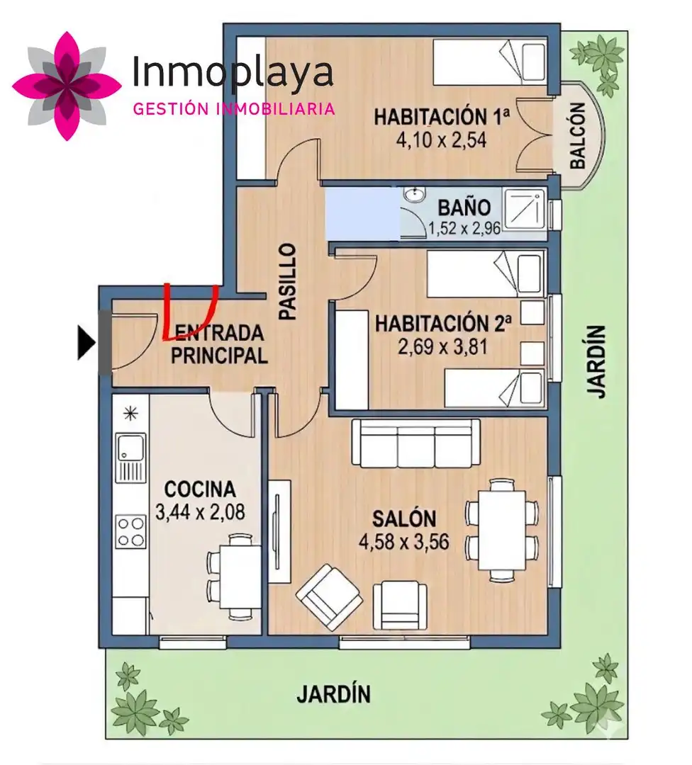 Planta baja en venta en Noja con Calefacción, Jardín privado y Terraza