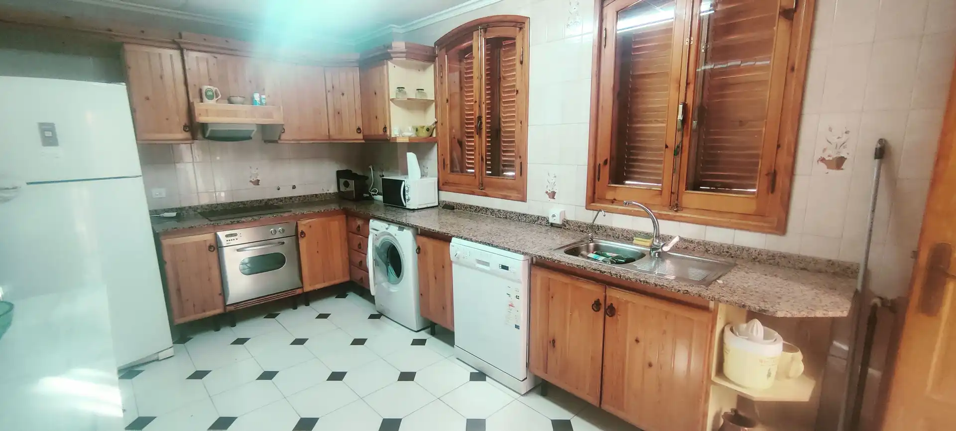 Cuina de Finca rústica en venda en Alhama de Murcia amb Jardí privat, Terrassa i Traster