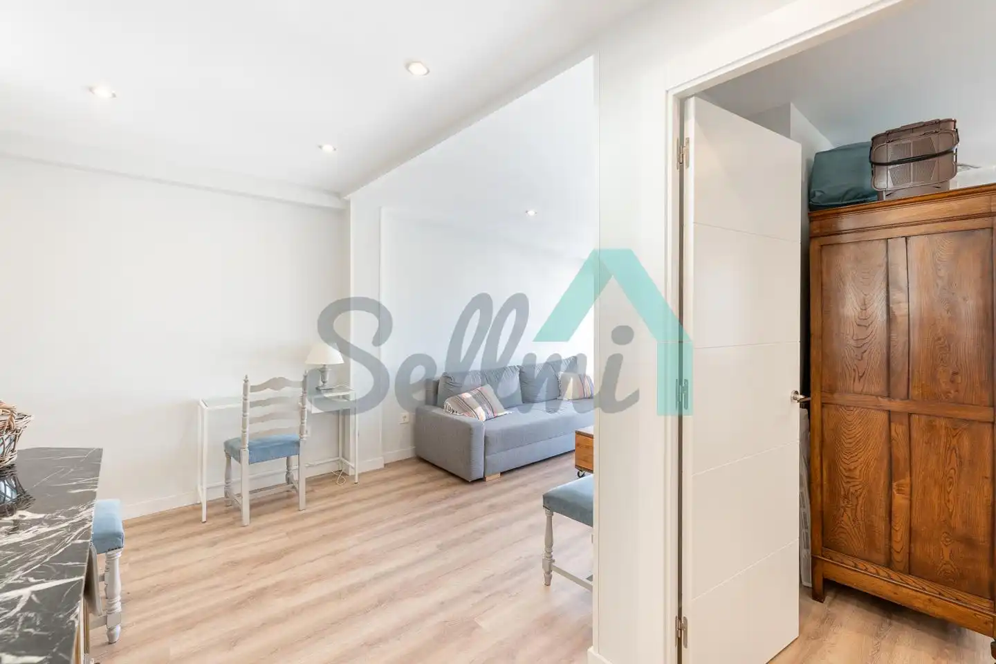 Bedroom of Flat for rent in Gijón   with Heating and Furnished