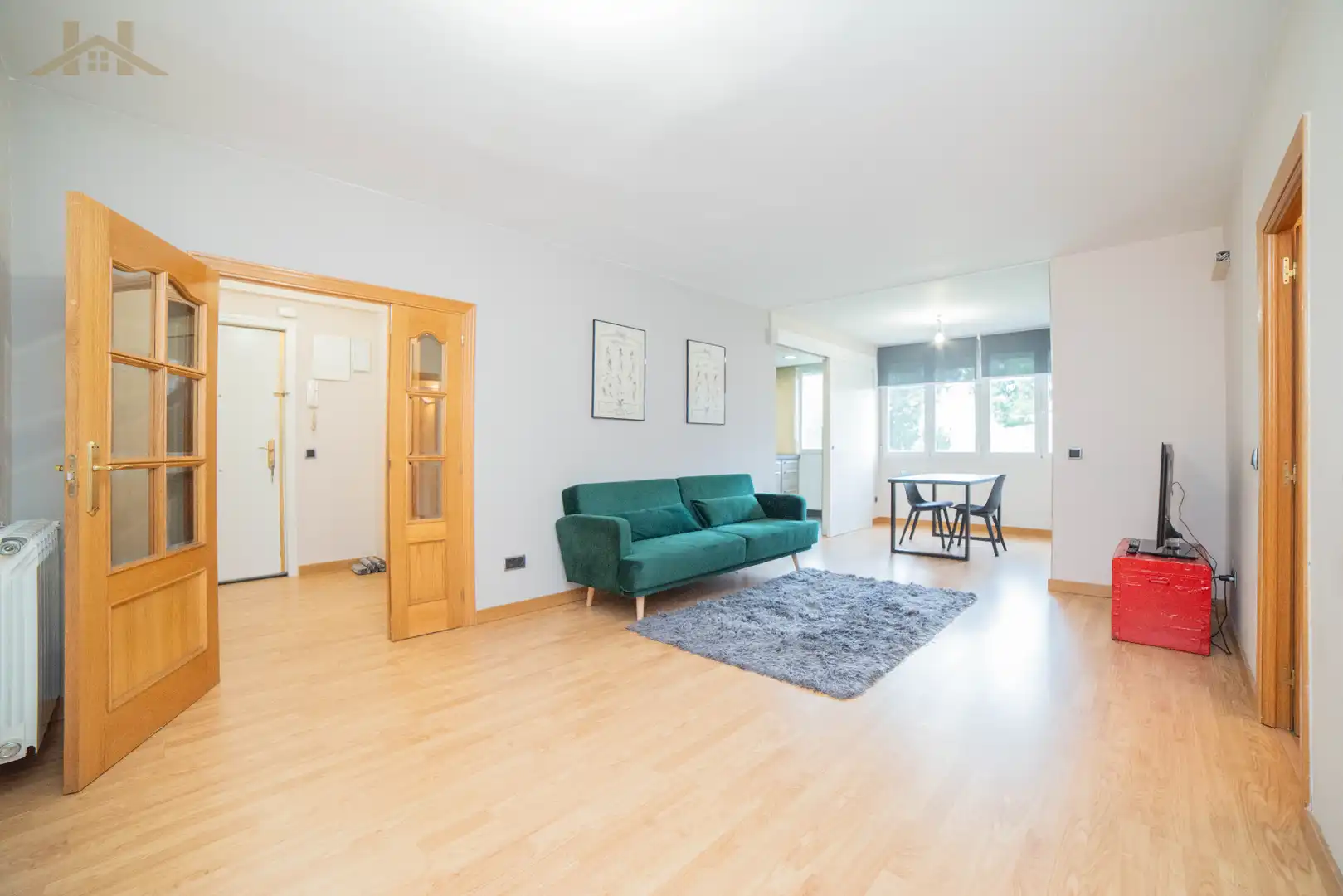 Living room of Flat for sale in Fuenlabrada  with Heating, Parquet flooring and Oven