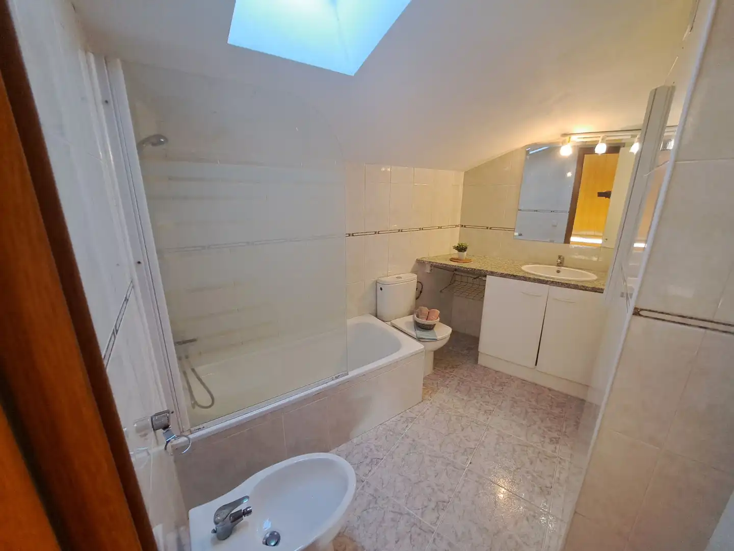 Bany de Dúplex en venda en Rubí amb Aire condicionat, Calefacció i Terrassa