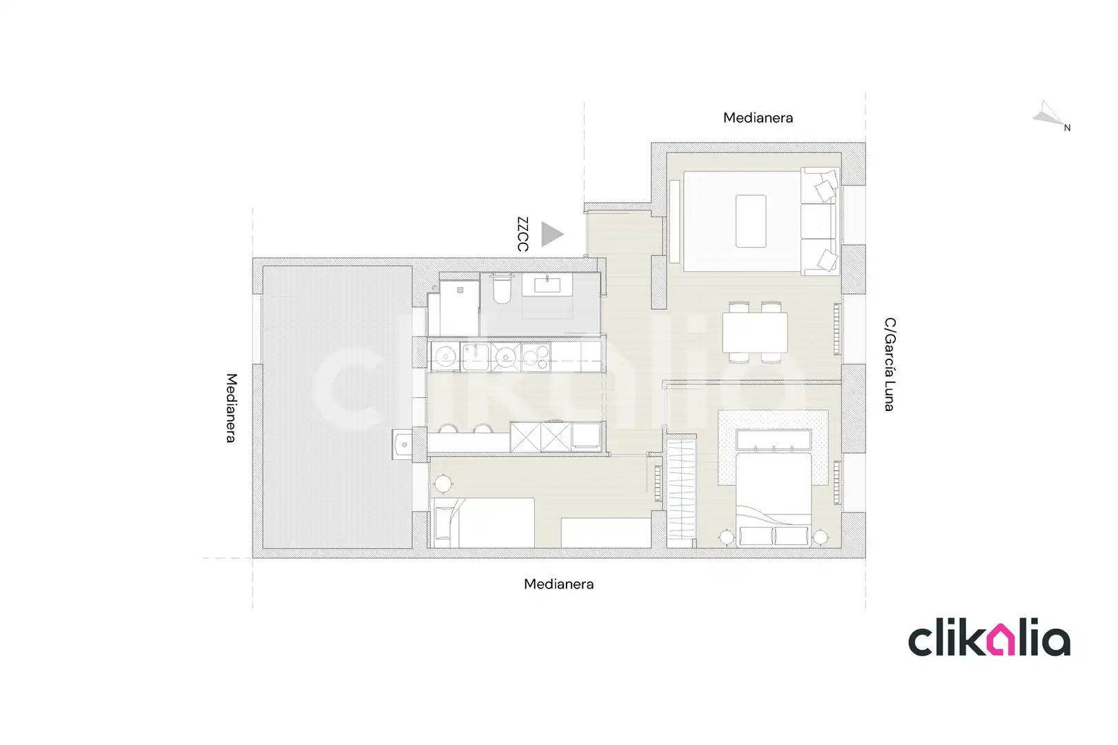 Piso en venta en Madrid con Aire acondicionado y Calefacción