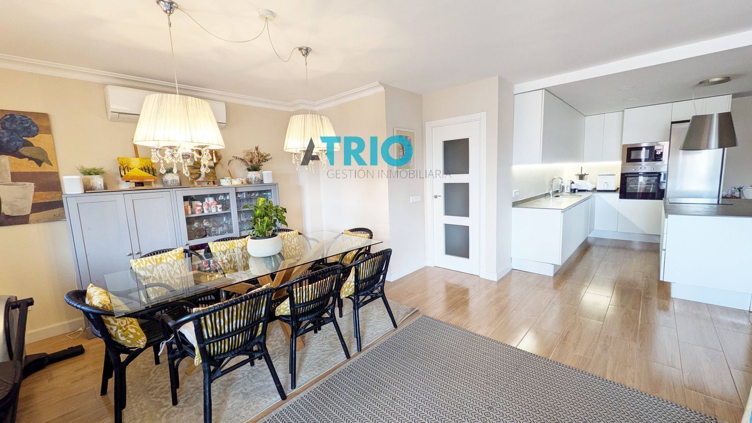 Dining room of Flat for sale in  Palma de Mallorca  with Air Conditioner, Heating and Parquet flooring