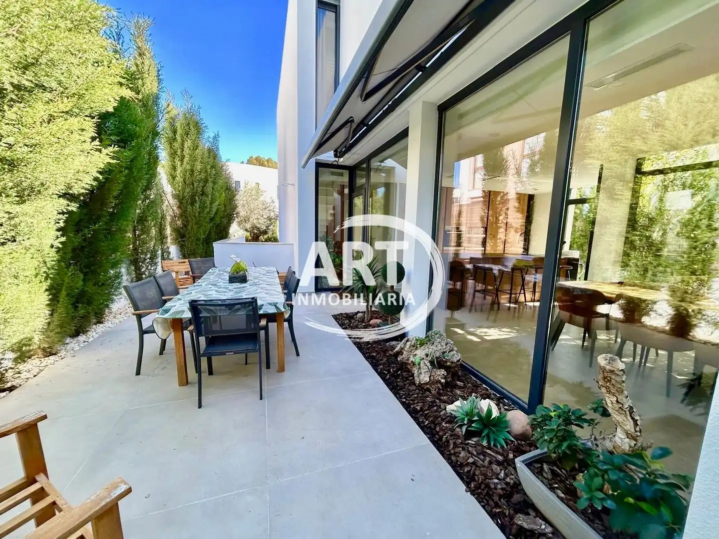 Terraza de Casa o chalet en venta en Bétera con Aire acondicionado, Calefacción y Jardín privado