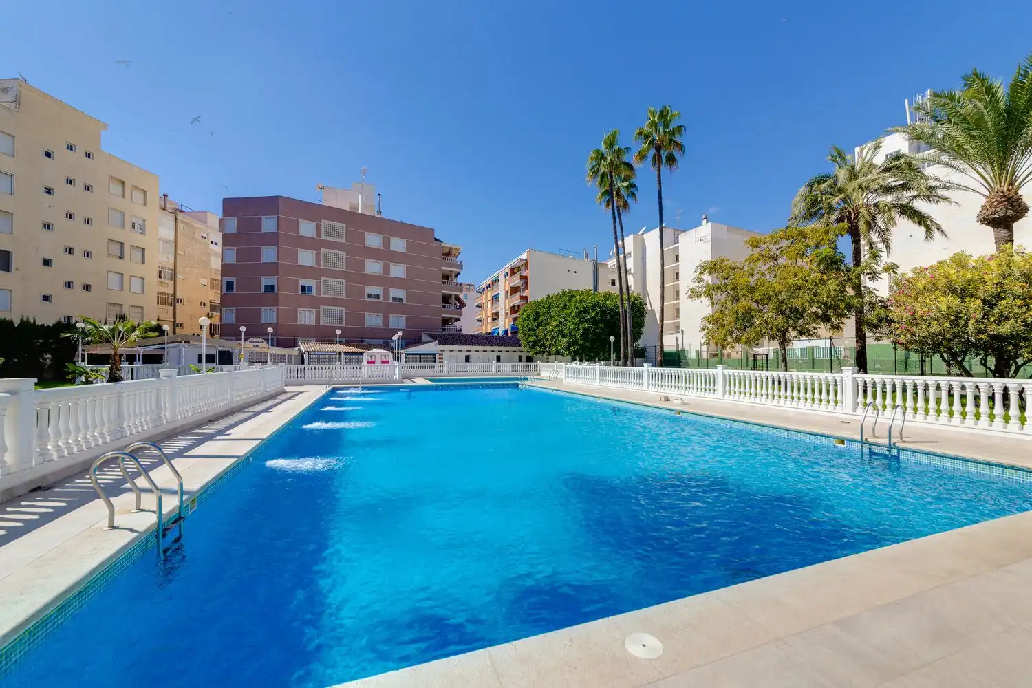 Piscina de Pis en venda en Torrevieja amb Aire condicionat, Terrassa i Moblat